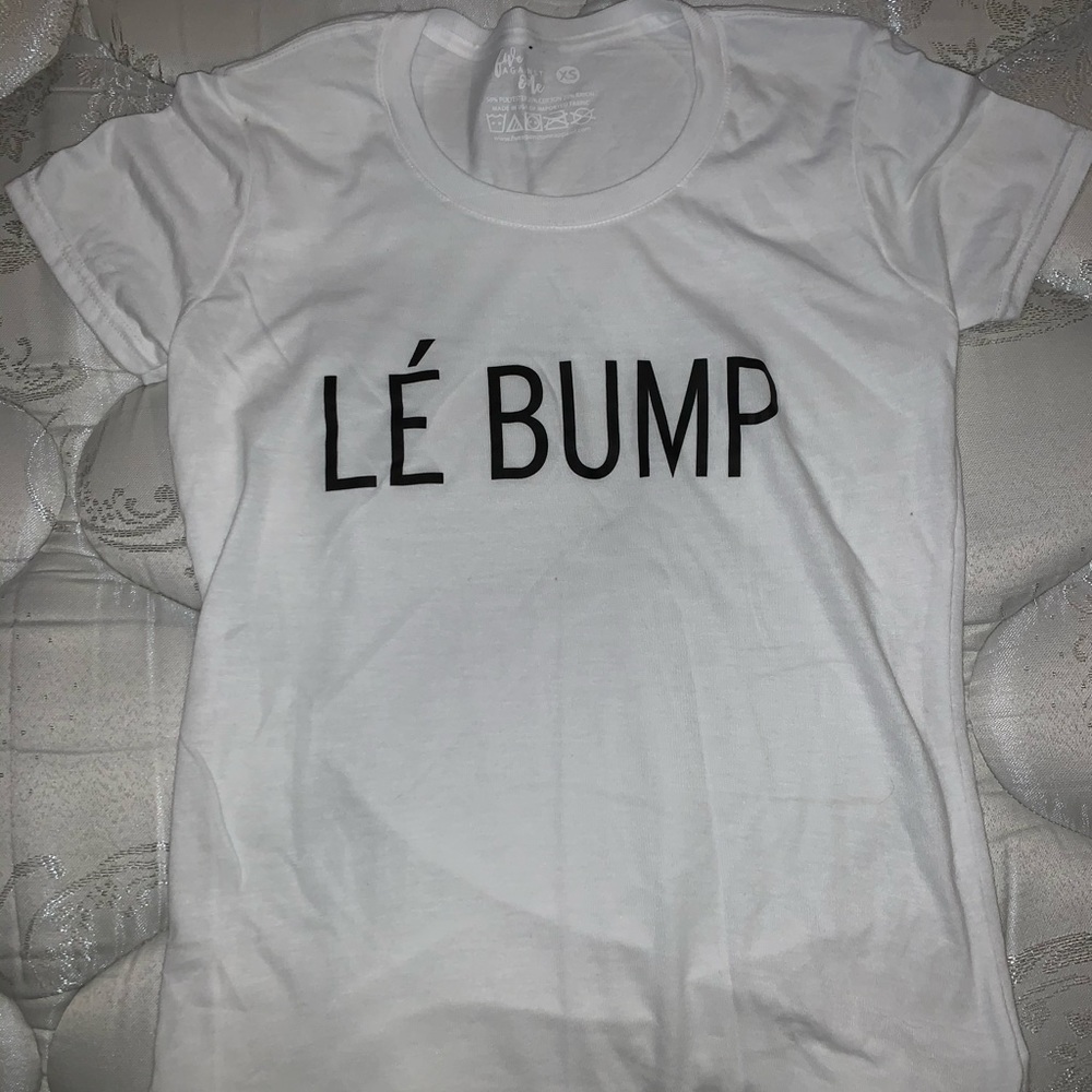 Pregnancy t shirt. Never worn. Brand new
